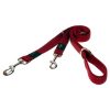 Rogz Lead Multi Purpose Reflective Red Claws n Paws Pet Supplies