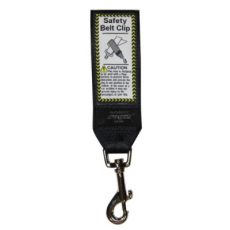 Rogz Safety Belt Clip Black Claws n Paws Pet Supplies