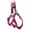 Rogz Stepin Harness Reflective Pink Claws n Paws Pet Supplies