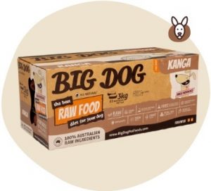 Big dog barf Kangaroo 3kg Frozen dog food