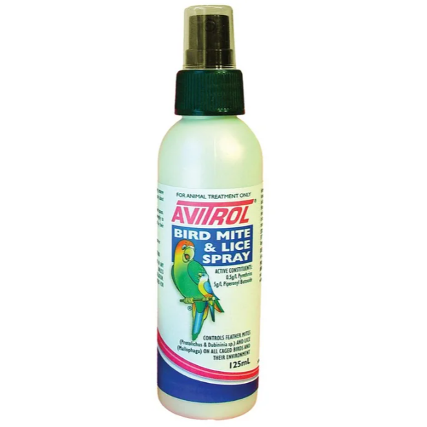 Fidos Avitrol Bird Mite & Lice Spray 125ml