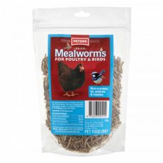 Peters Dried Mealworms 100Gm