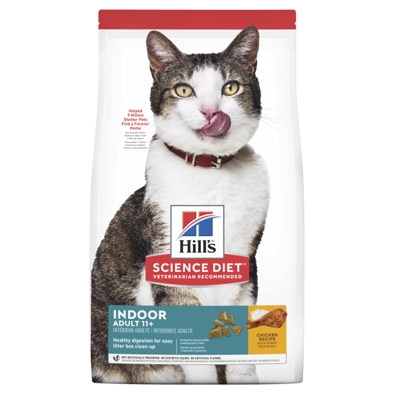 Hill's Science Diet Adult 11+ Indoor Dry Cat Food 3.17kg