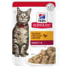 Hill's Science Diet Adult Chicken Cat Food pouches 85g