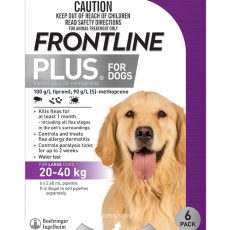 Frontline Plus 20-40kg 6 Pack