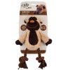 LAM15 Cuddle Dental Monkey with Rope Dog Toy 31 x 23cm