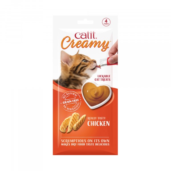 Catit Creamy Chicken 4 Pack