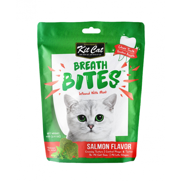 Kit Cat Breath Bites Salmon 60g