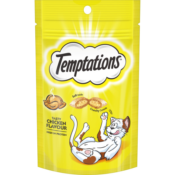 Temptations Tasty Chicken 85g